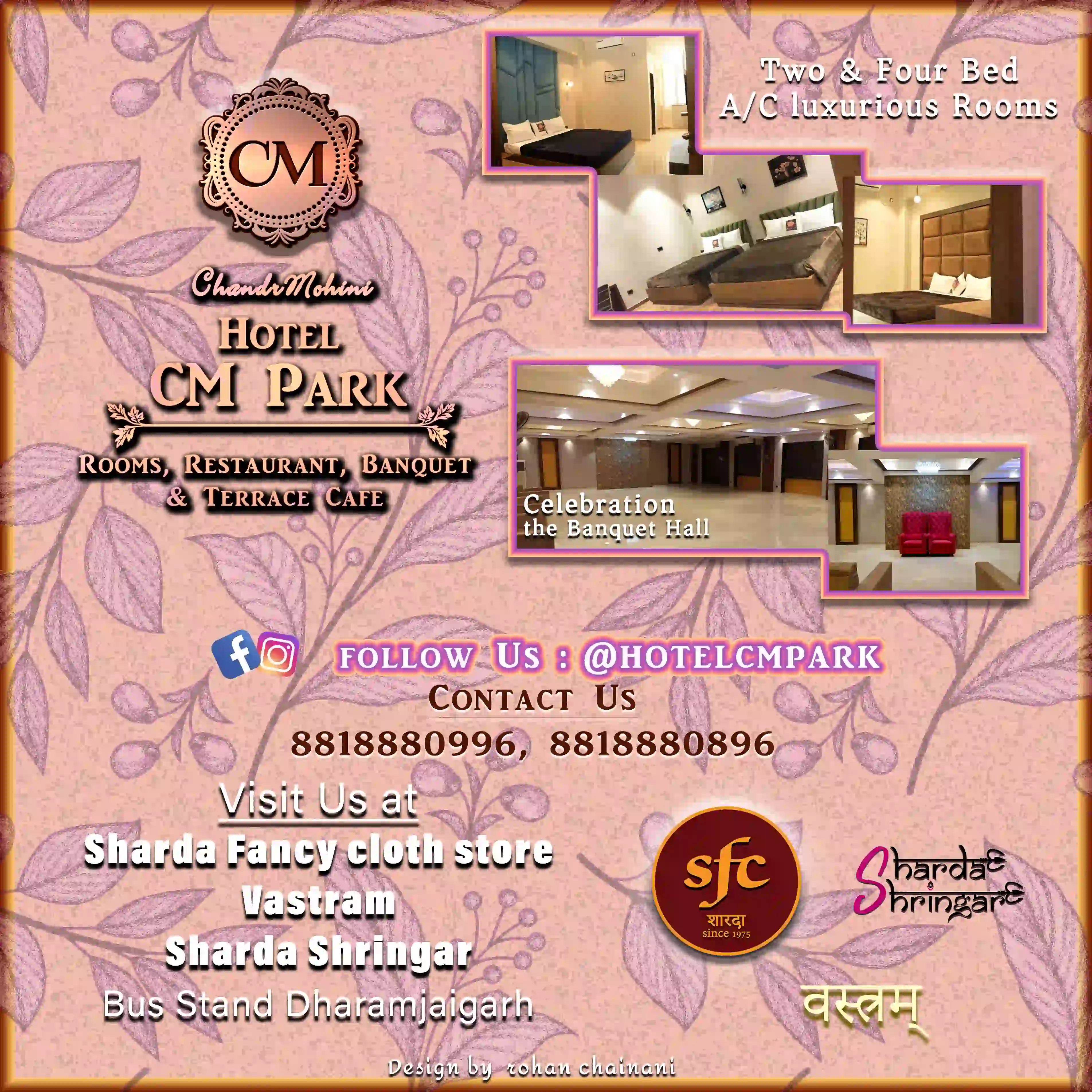 Hotel CM Park back Page